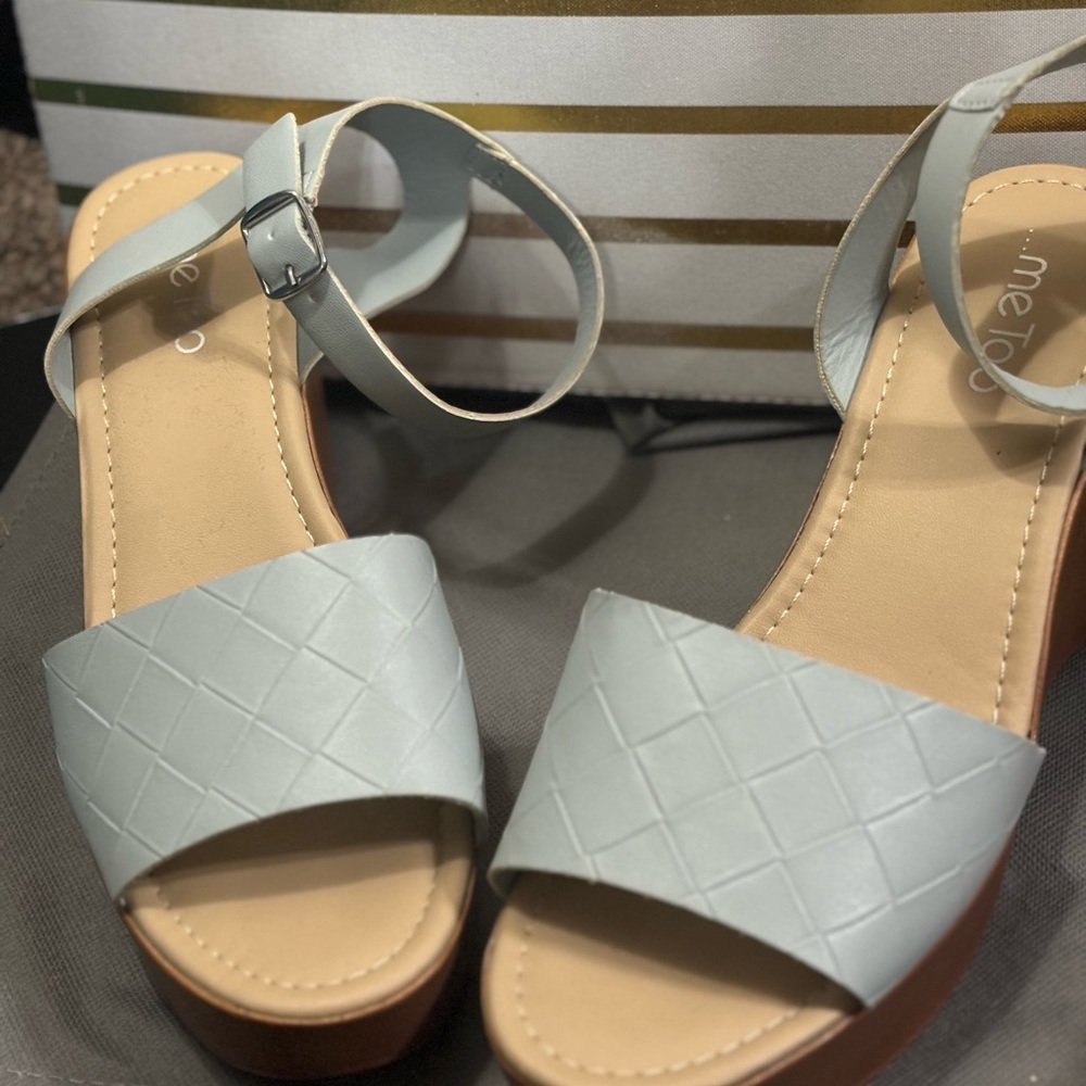 NEW blue wedges!